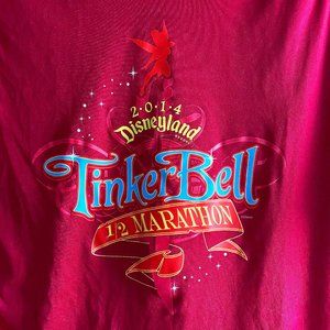 2014 Disneyland Tinker Bell Half Marathon tech tee